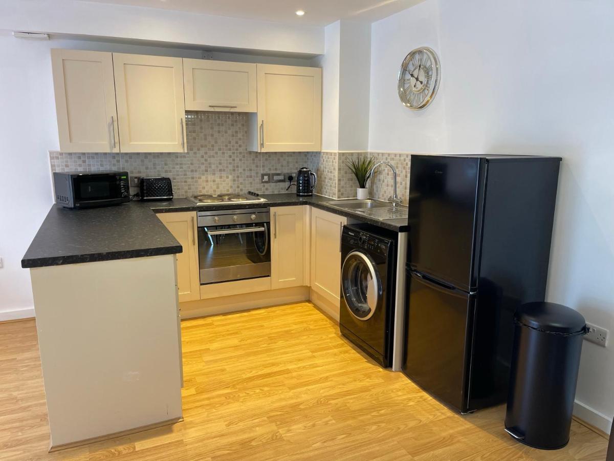 Moda Wigan - Stylish 2 Bed Apartment Central 威根 外观 照片
