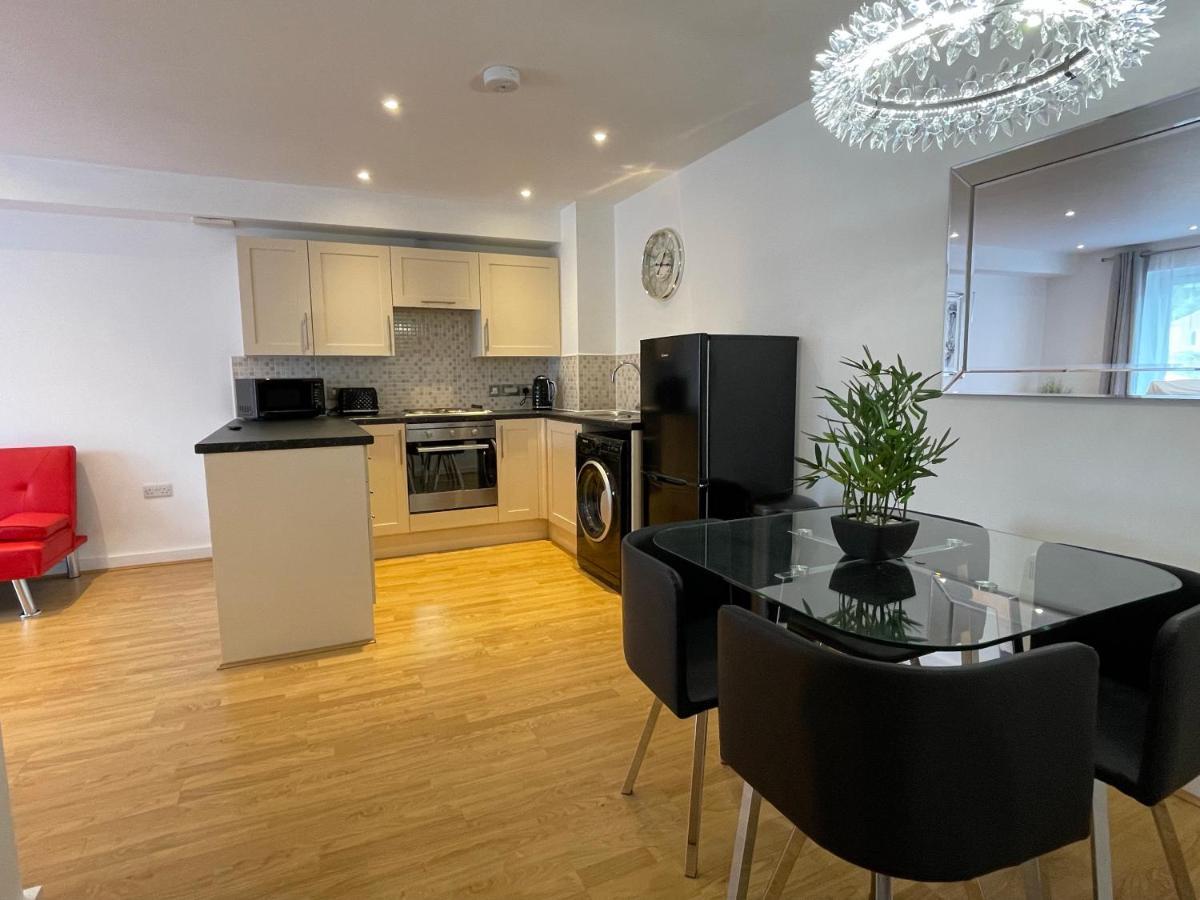 Moda Wigan - Stylish 2 Bed Apartment Central 威根 外观 照片